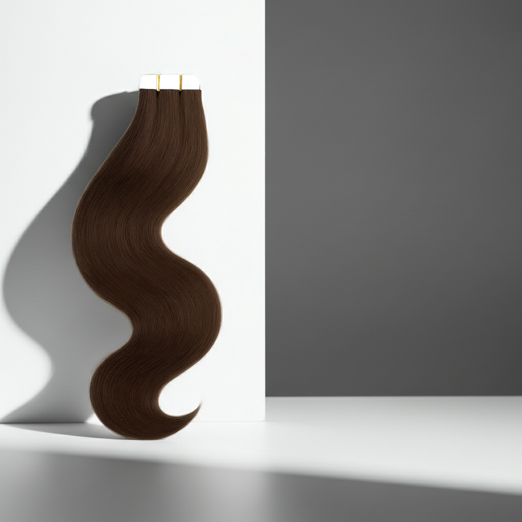 Chocolate Brown Tape Extensions  50gram  #2/6